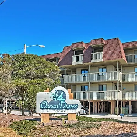 Ocean Dunes Kure Beach Condo W/ Balcony & Pool-2